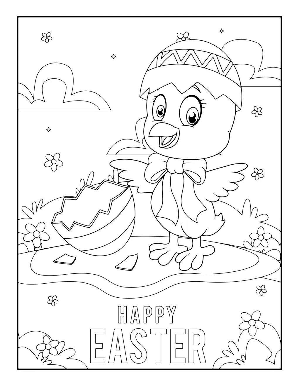 Easter coloring page (46)