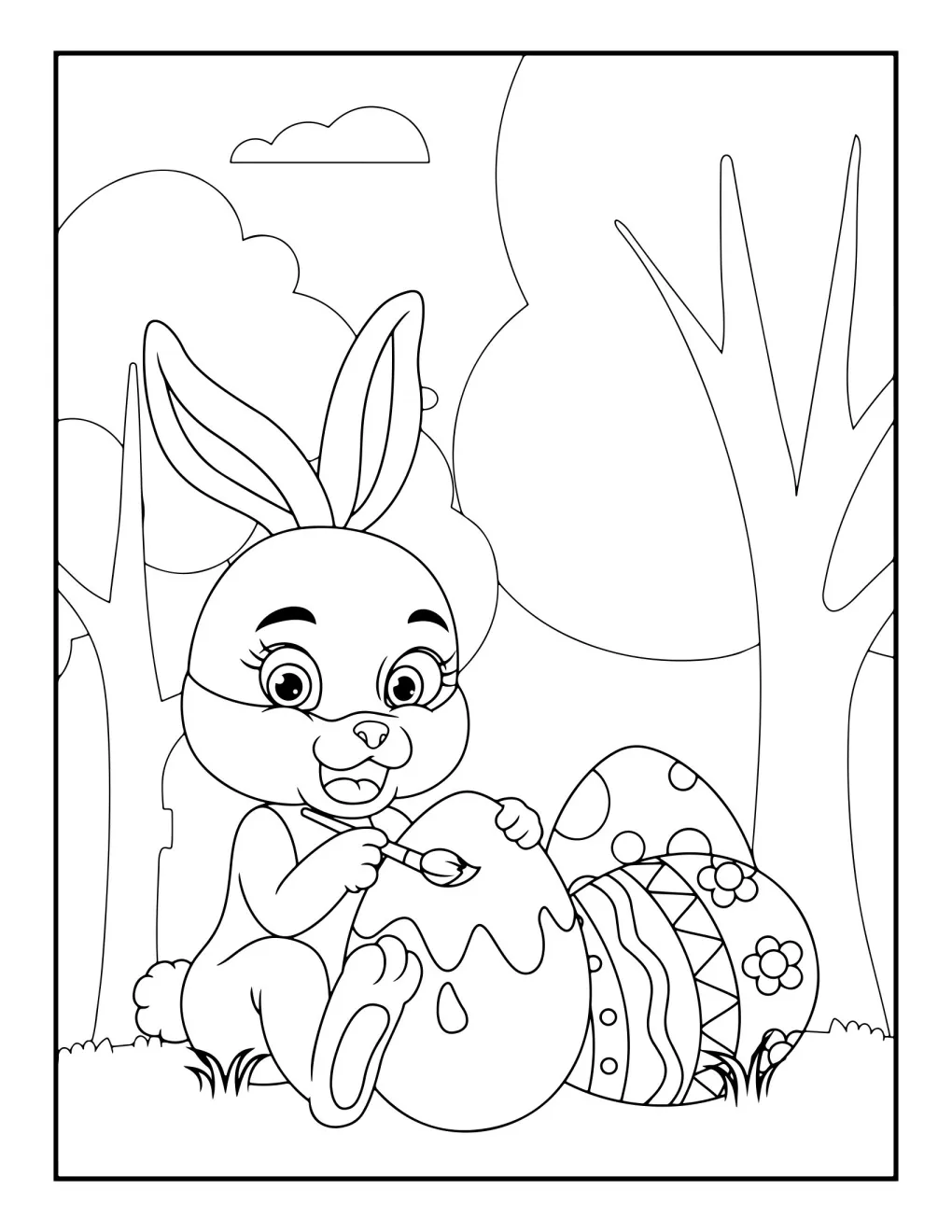 Easter coloring page (49)