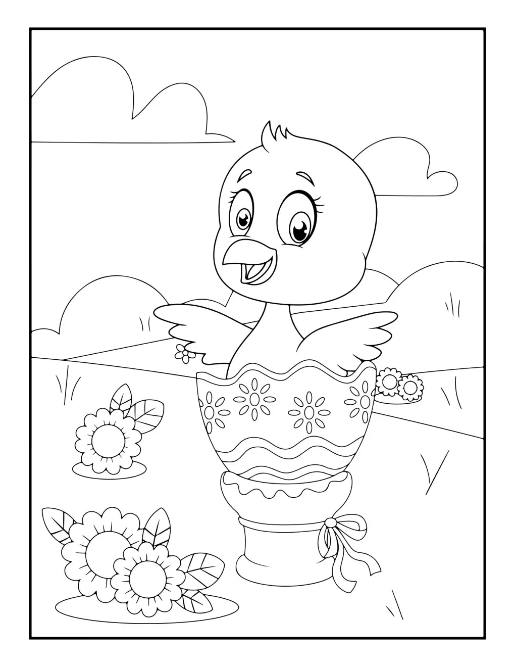 Easter coloring page (50)