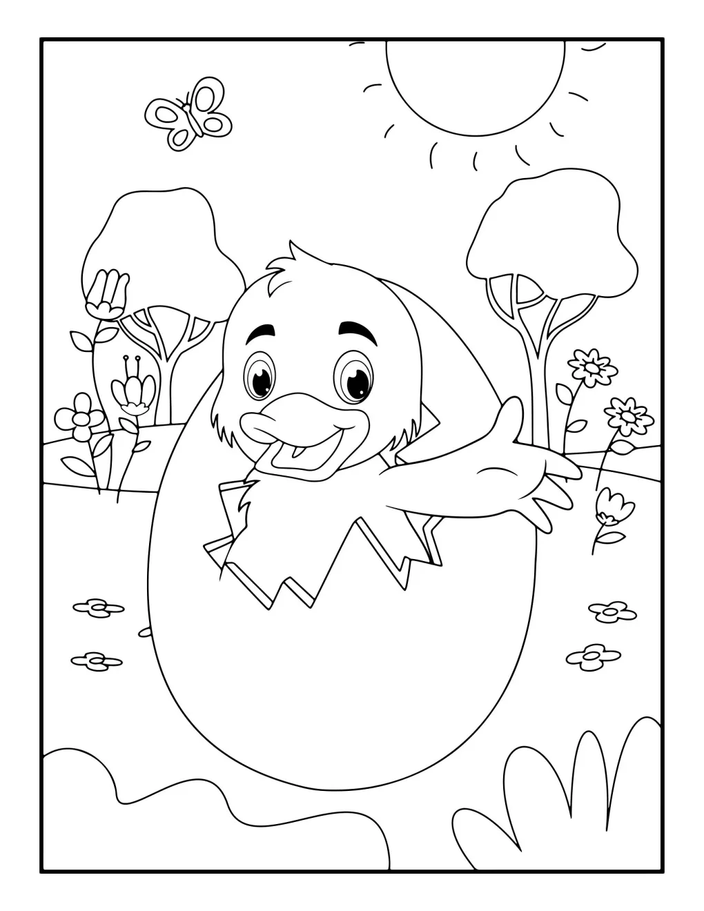 Easter coloring page (51)