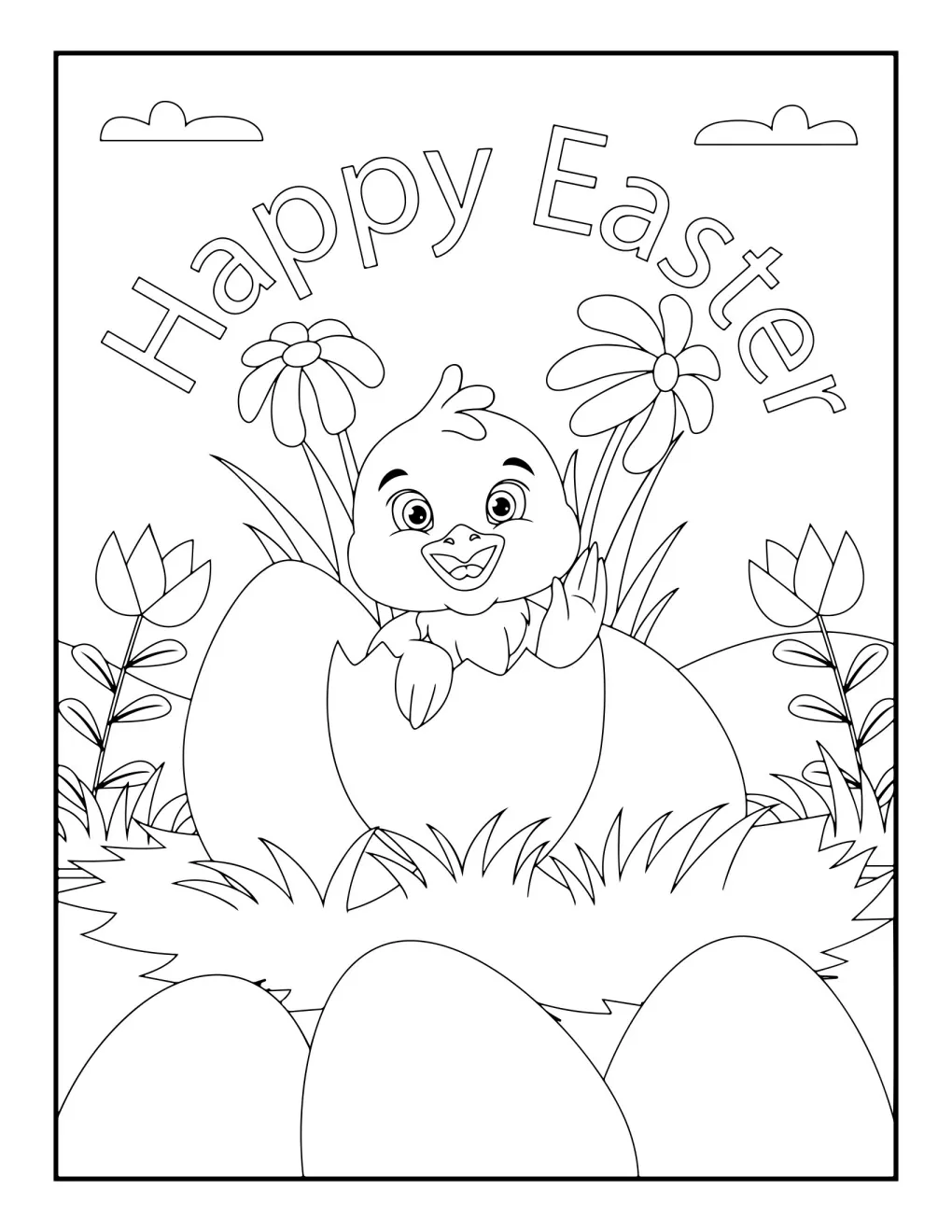 Easter coloring page (52)