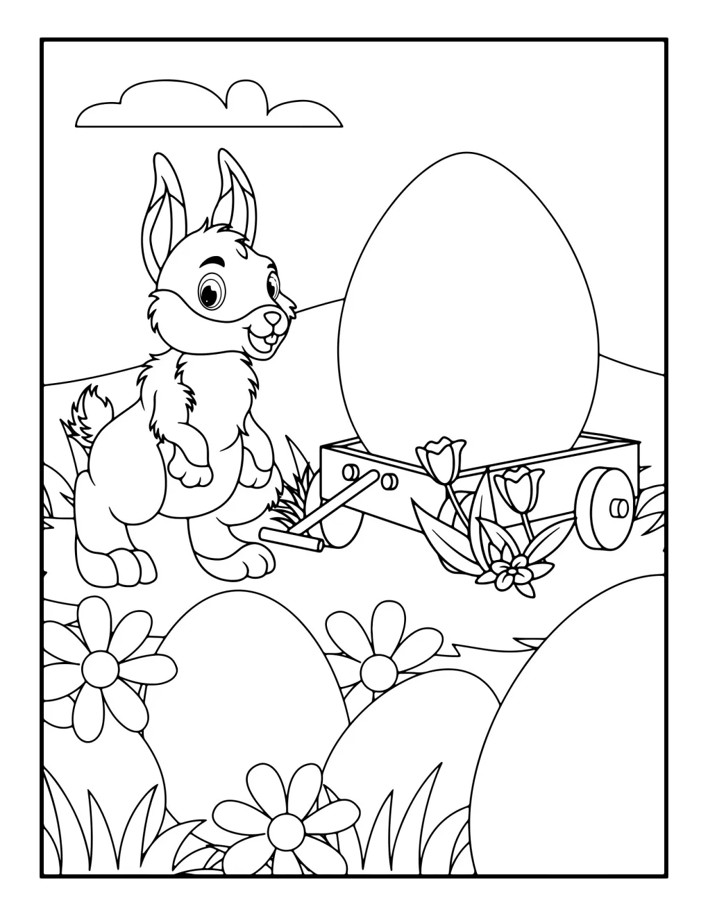 Easter coloring page (8)