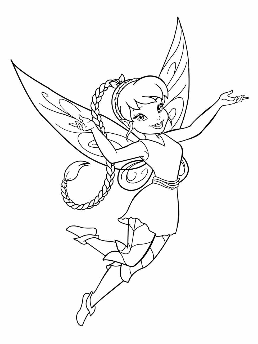 Fairies coloring page (23)