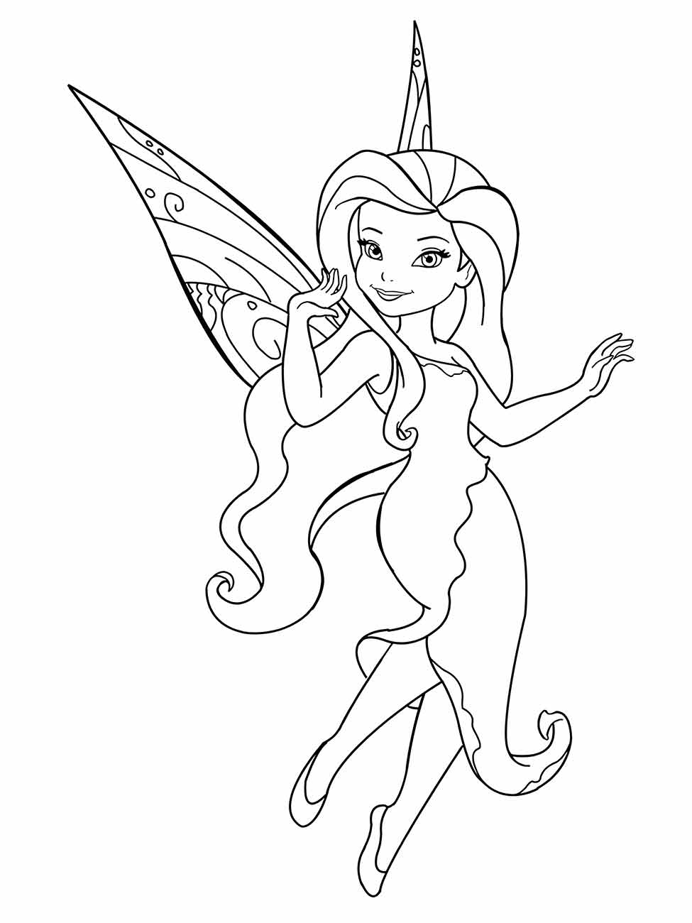 Fairies coloring page (24)