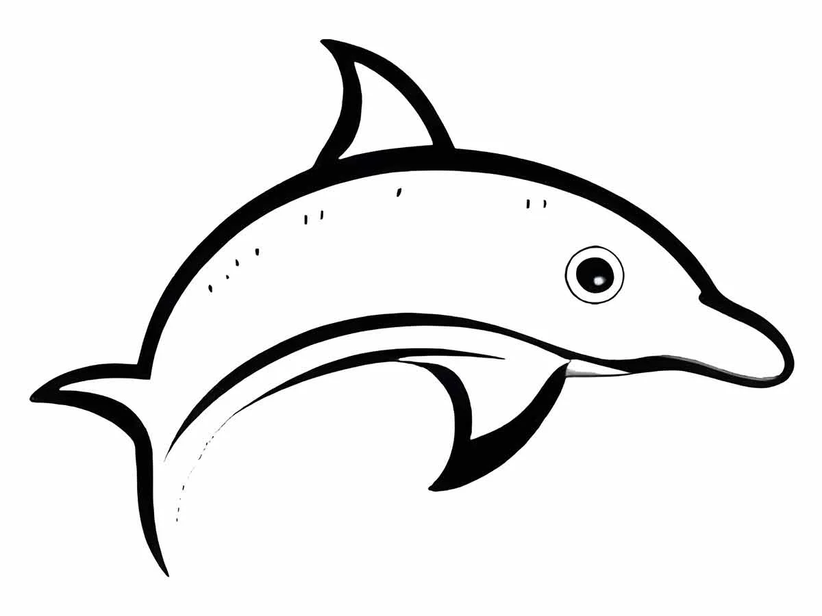 Fish coloring page (1)