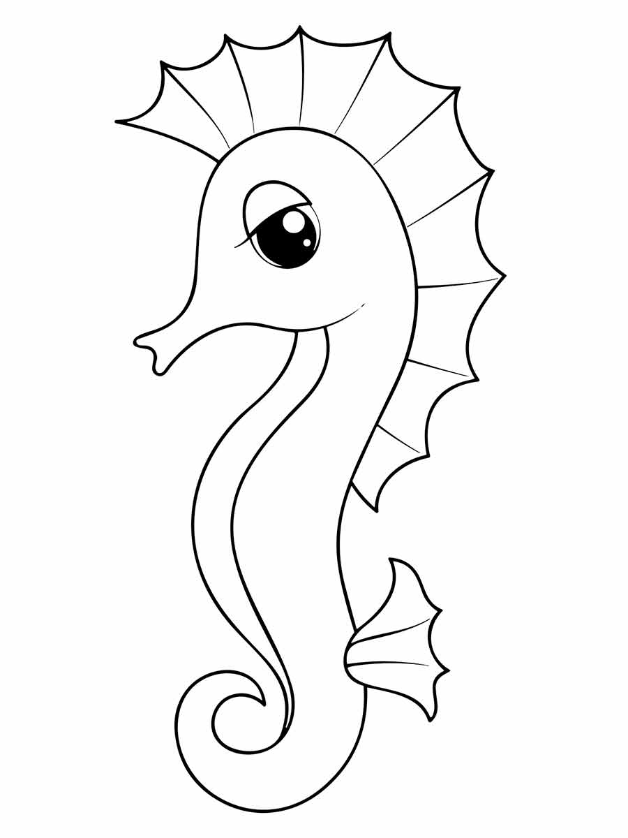 Fish coloring page (34)