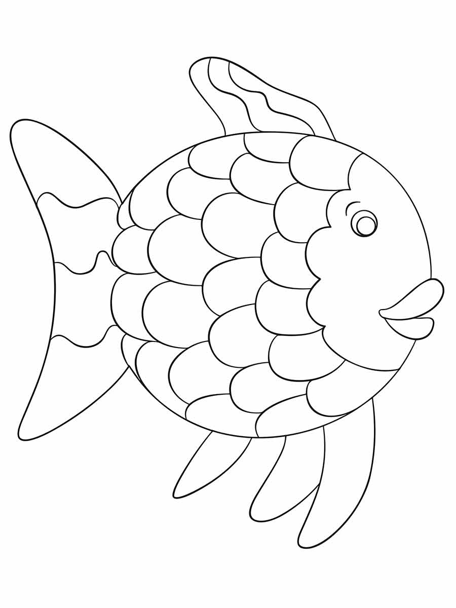 Fish coloring page (42)