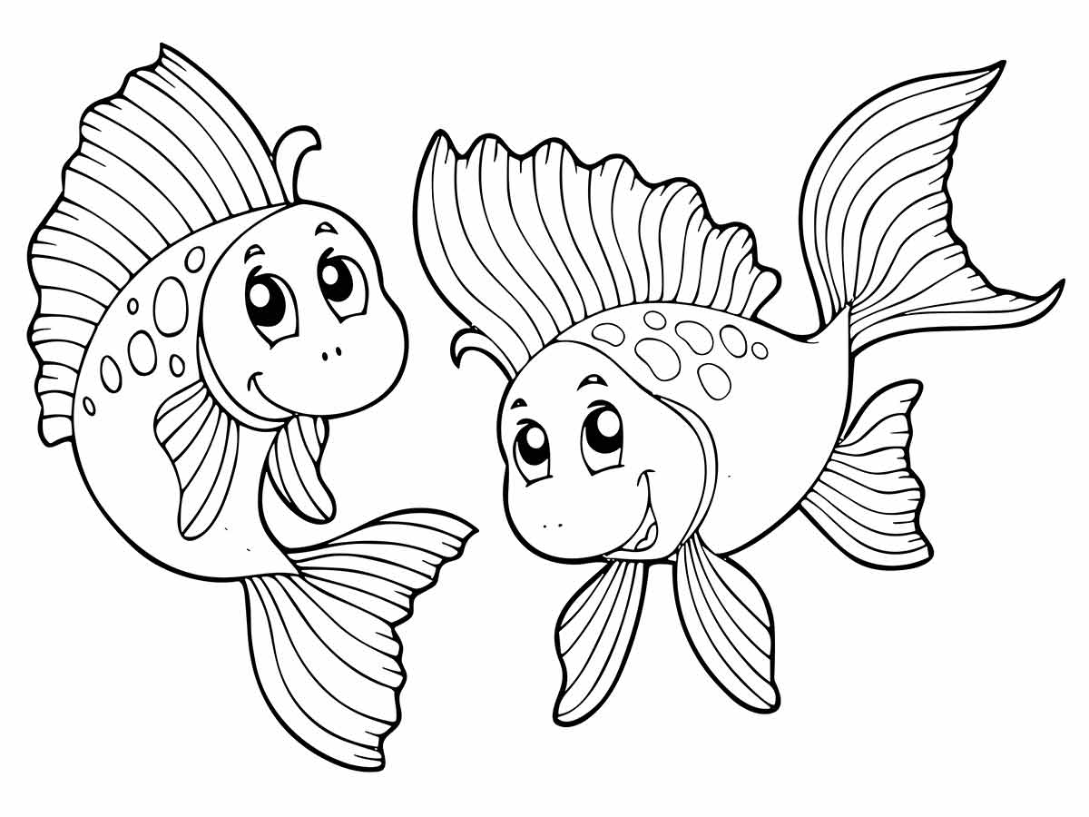 Fish coloring page (49)