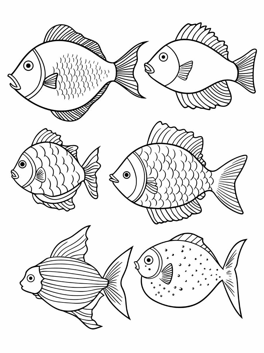 Fish coloring page (56)