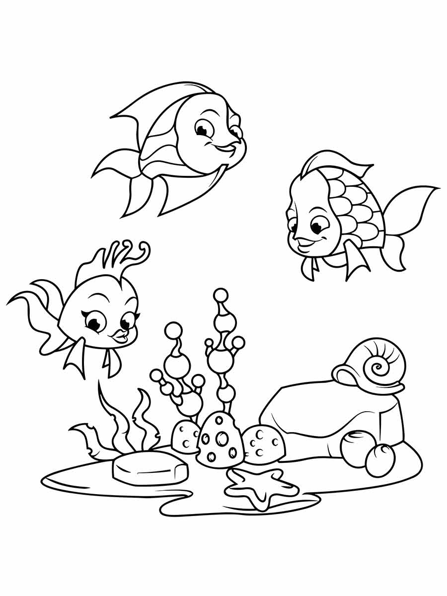 Fish coloring page (57)