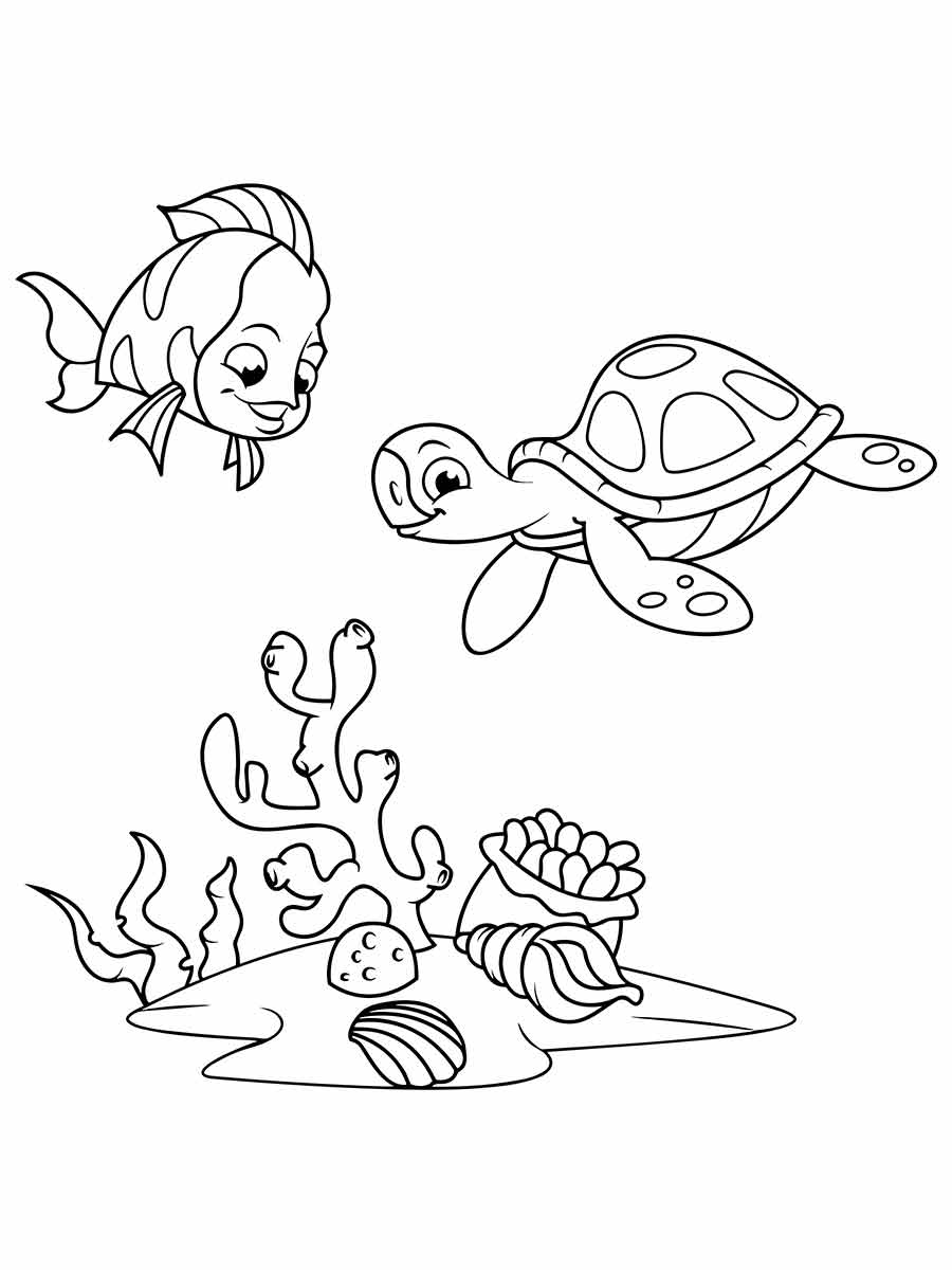 Fish coloring page (59)