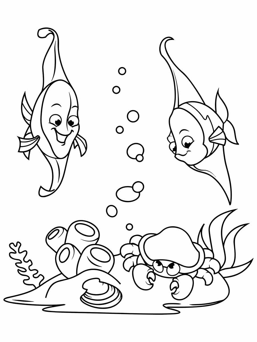 Fish coloring page (60)