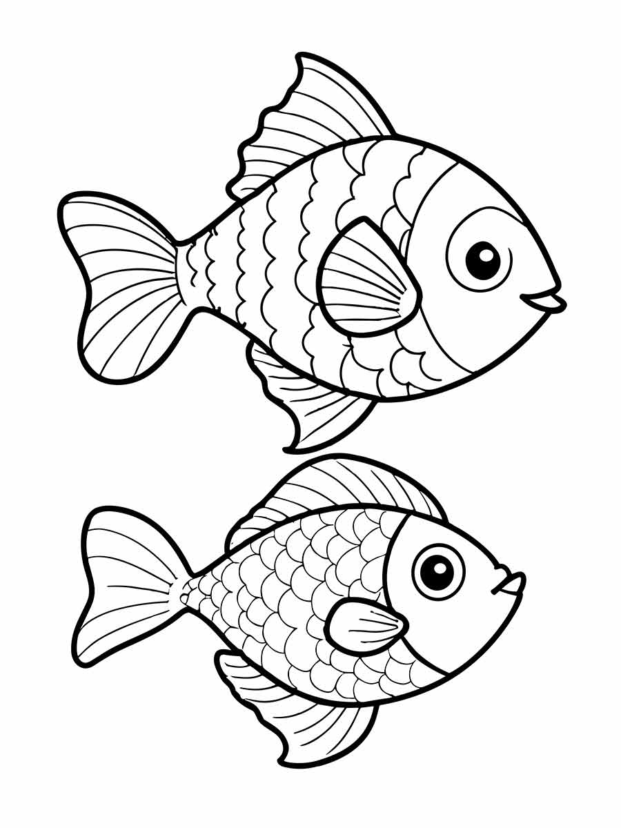 Fish coloring page (66)