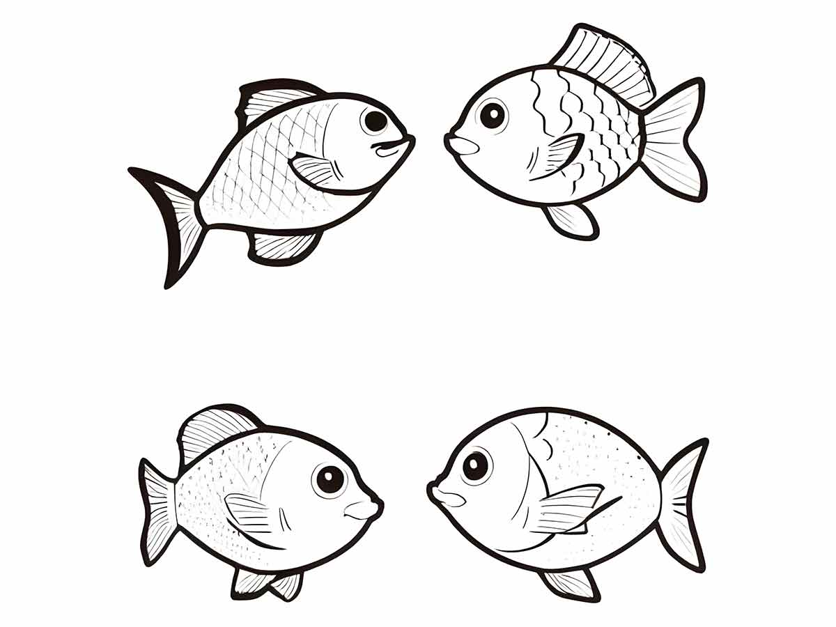 Fish coloring page (74)