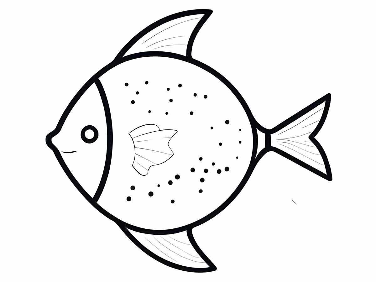 Fish coloring page (82)