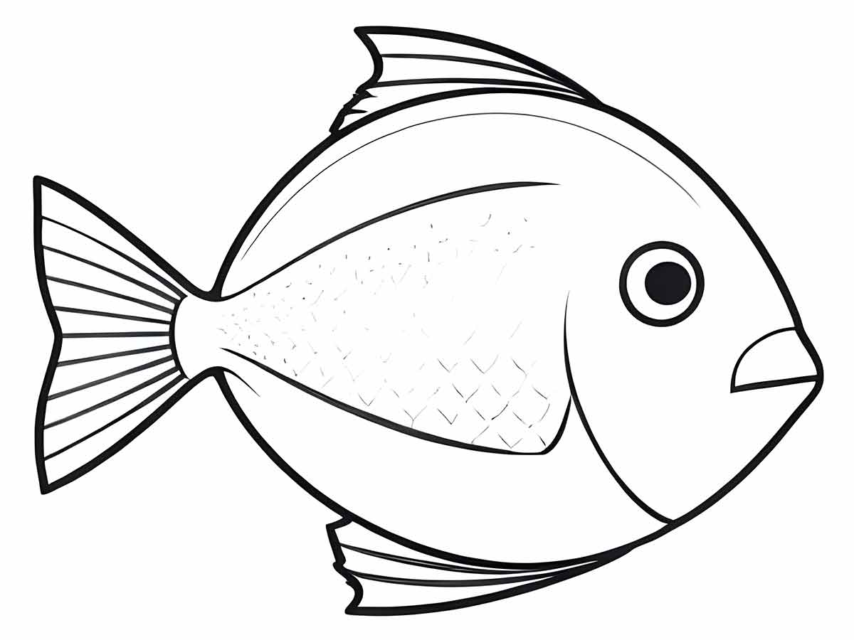 Fish coloring page (83)