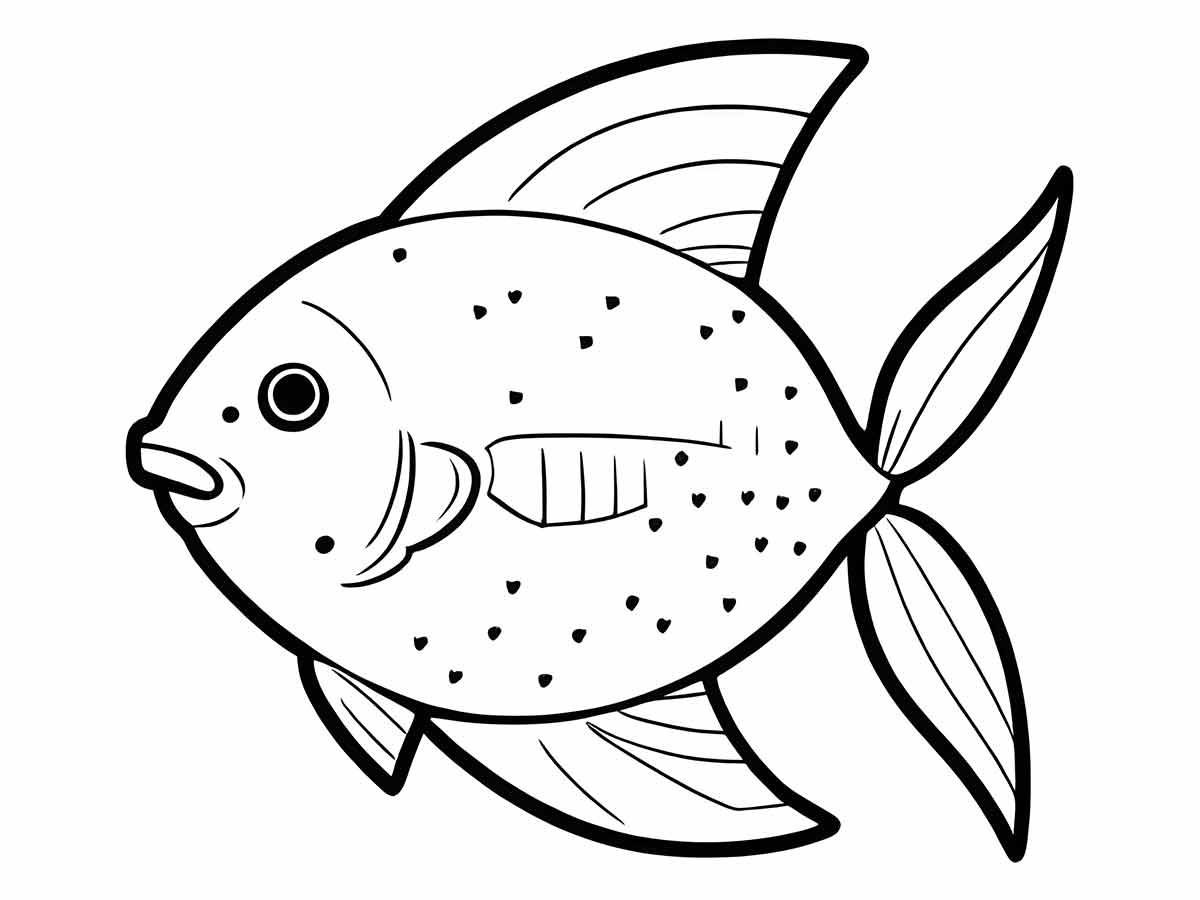 Fish coloring page (86)