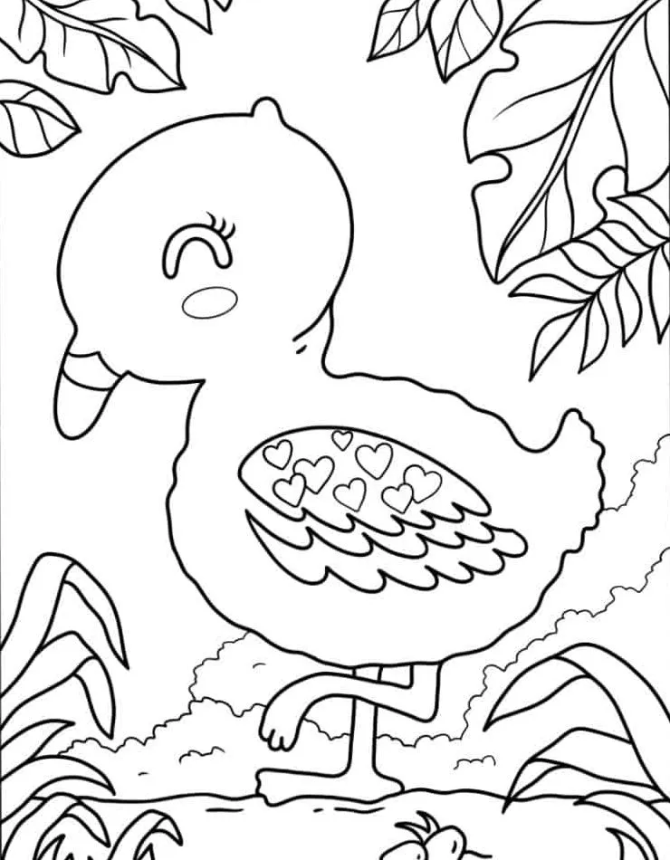 Flamingo Coloring Page (16)