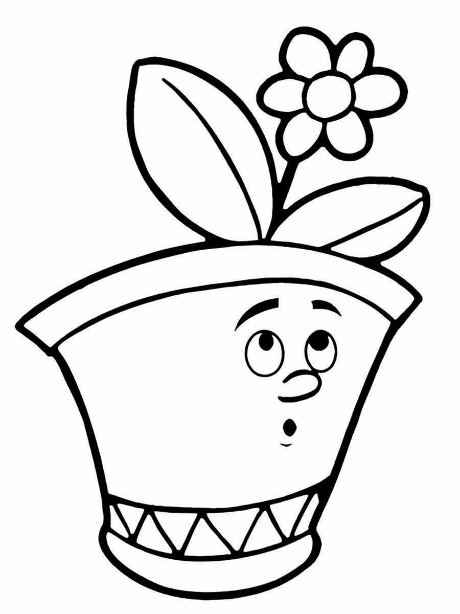 Flowers for kids coloring coloring page (11)