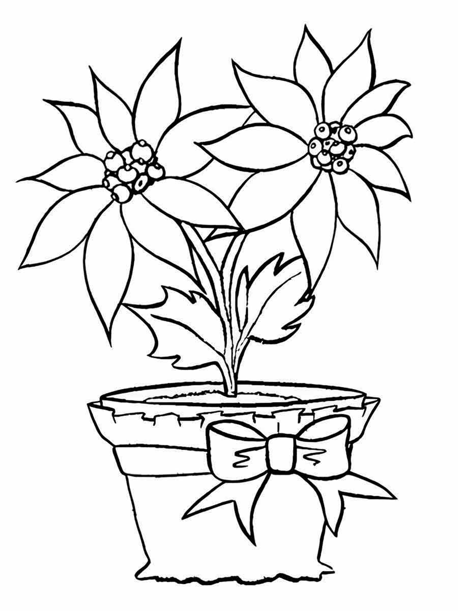 Flowers for kids coloring coloring page (9)