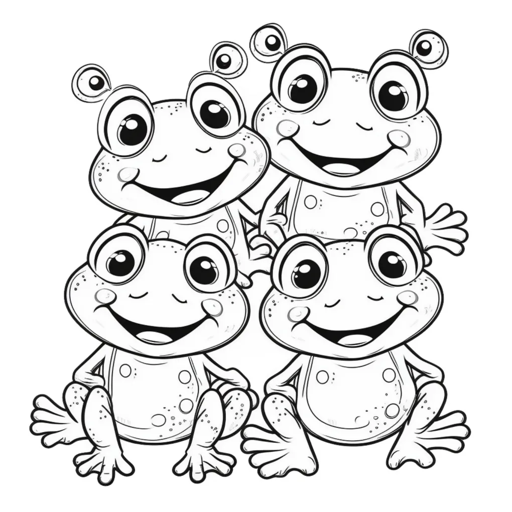 Frog coloring page (26)