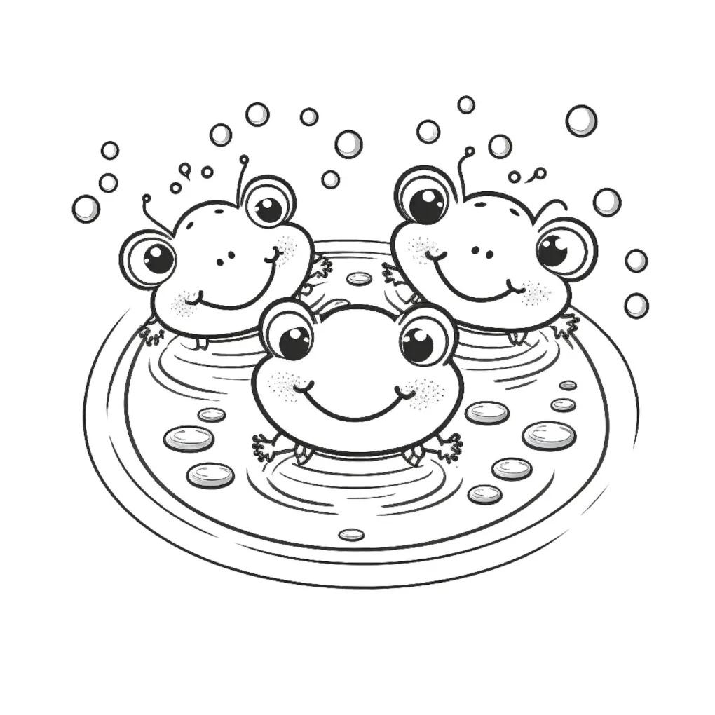 Frog coloring page (47)