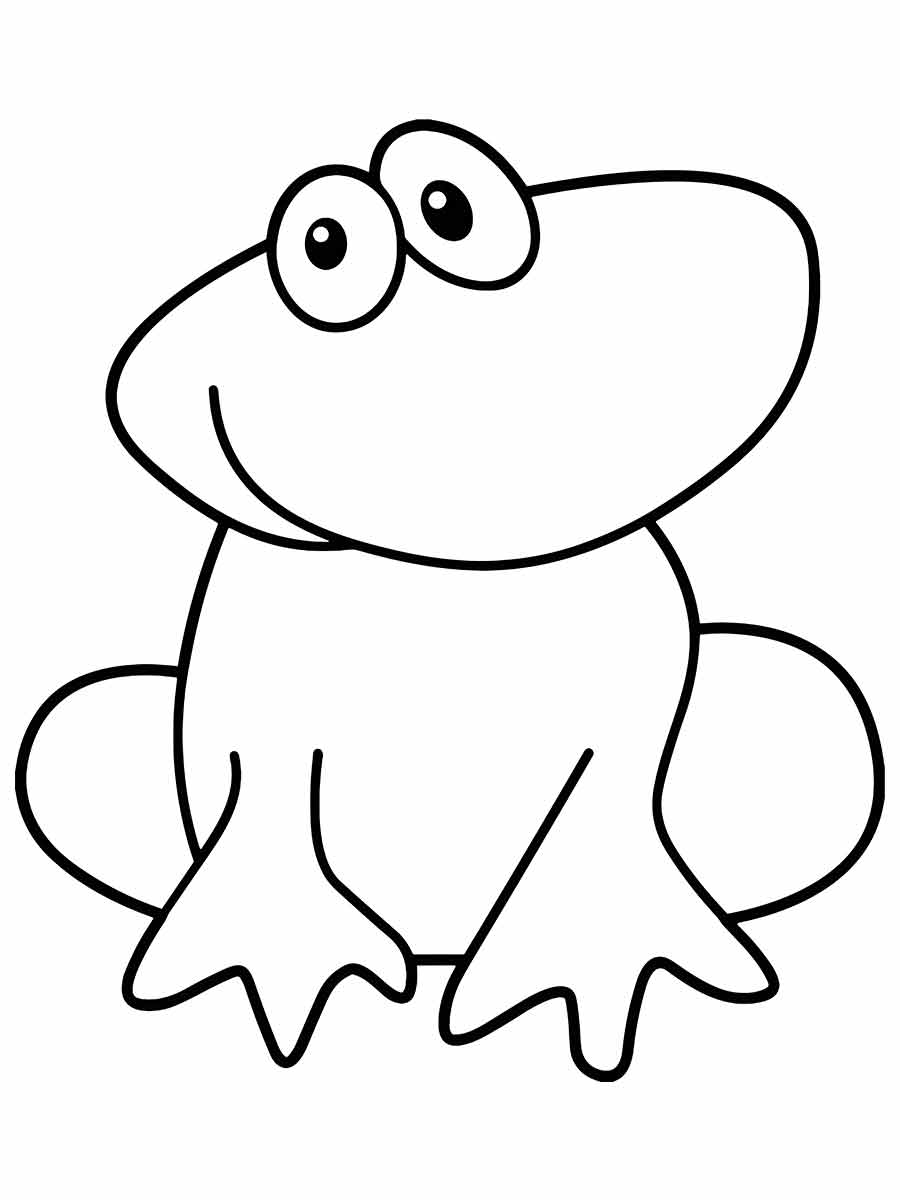 Frog coloring pages (13)