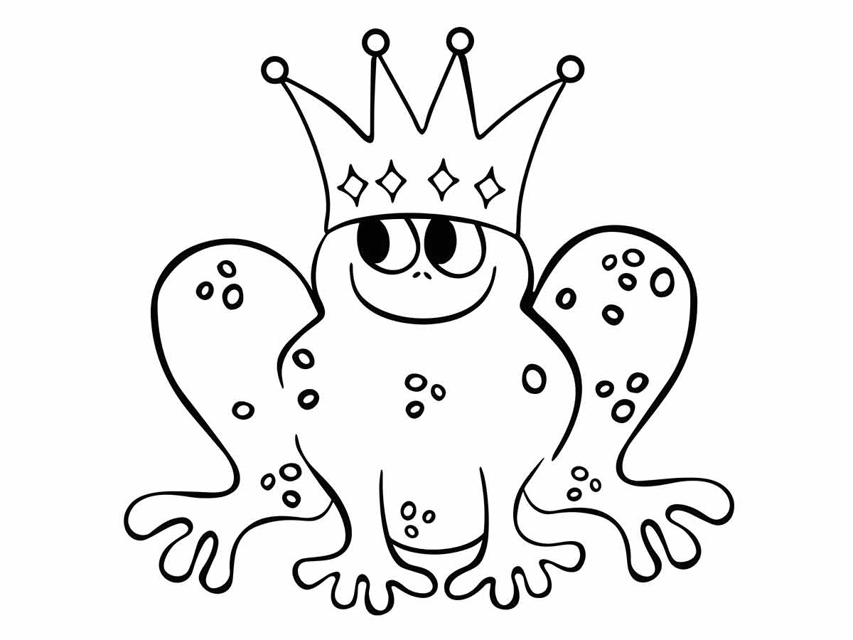 Frog coloring pages (18)