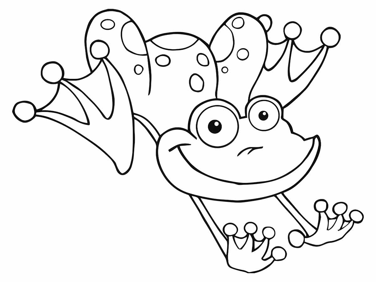 Frog coloring pages (22)