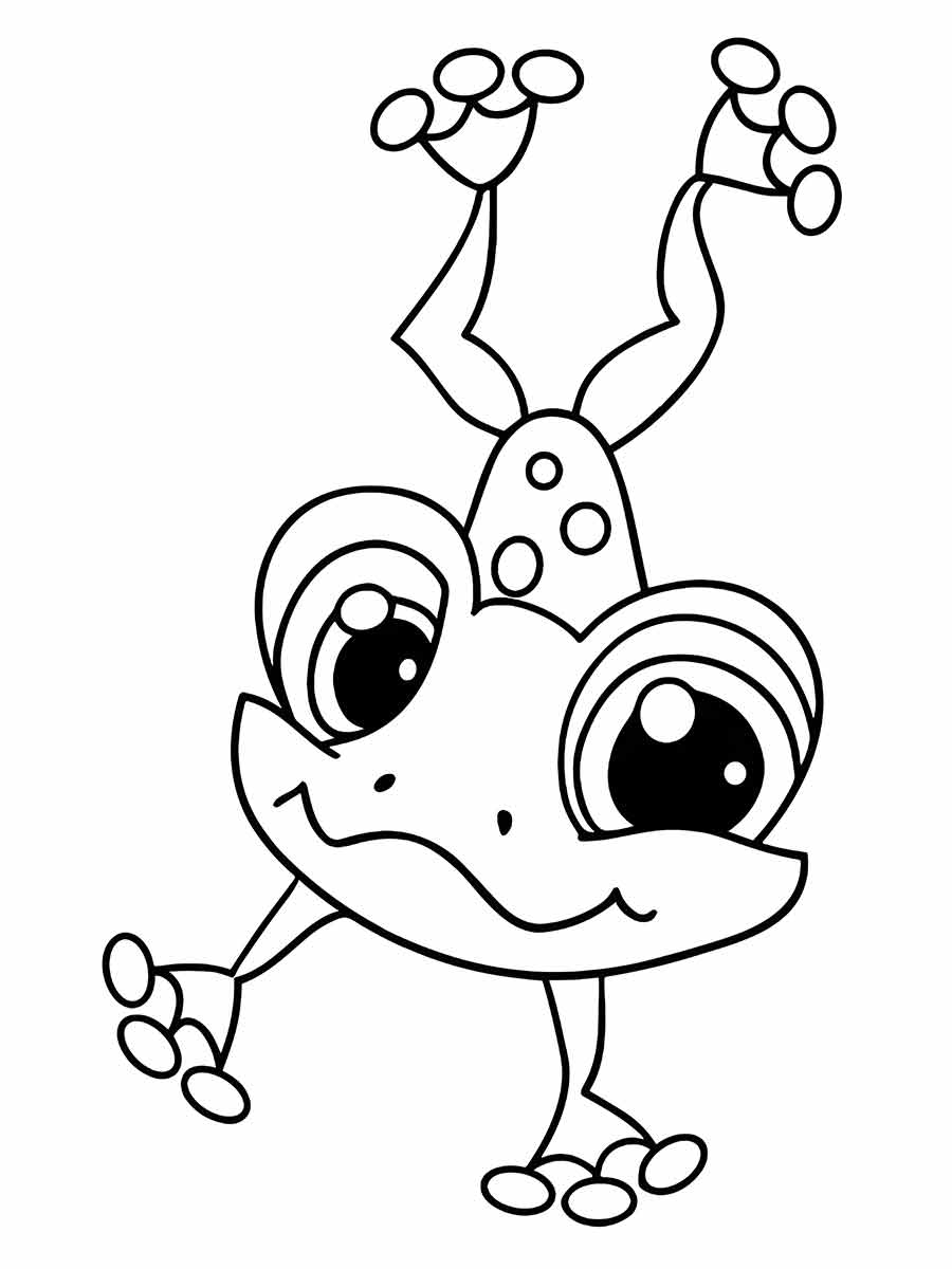 Frog coloring pages (27)