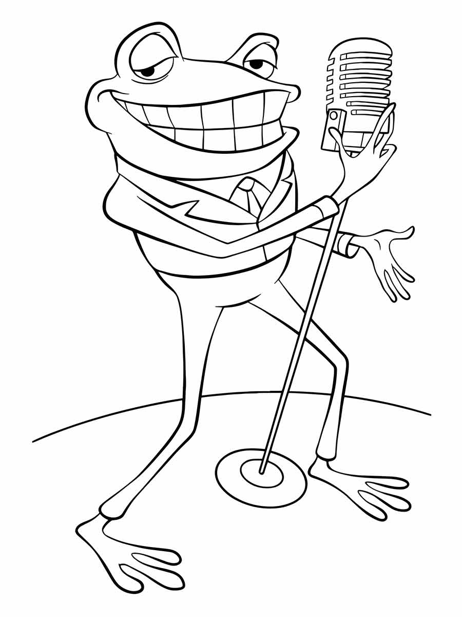 Frog coloring pages (31)