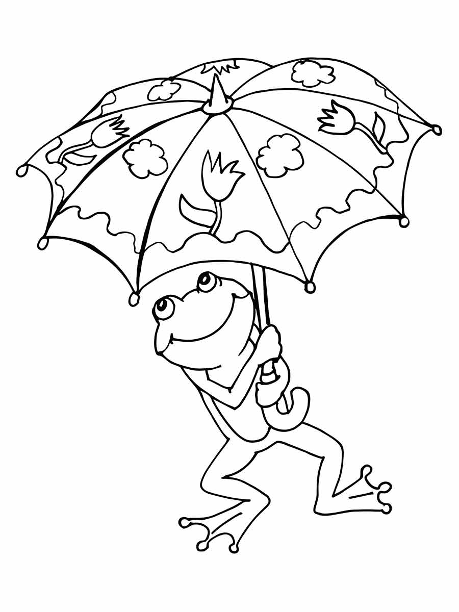 Frog coloring pages (32)