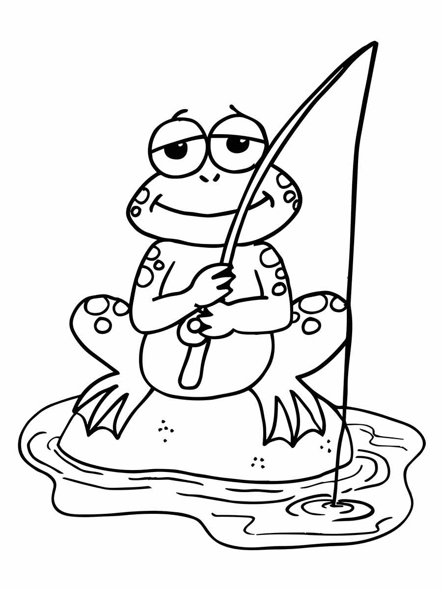 Frog coloring pages (33)