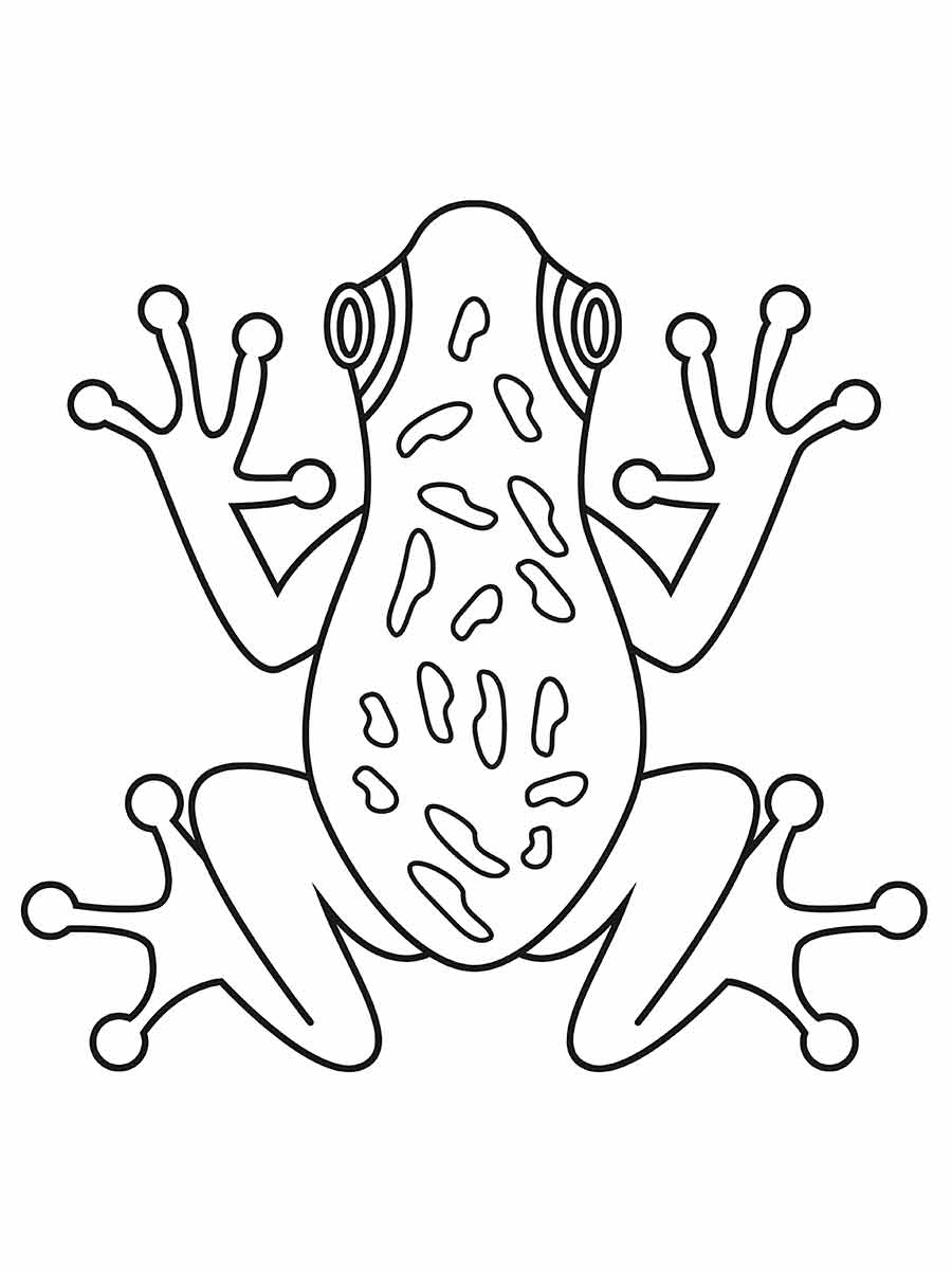 Frog coloring pages (36)