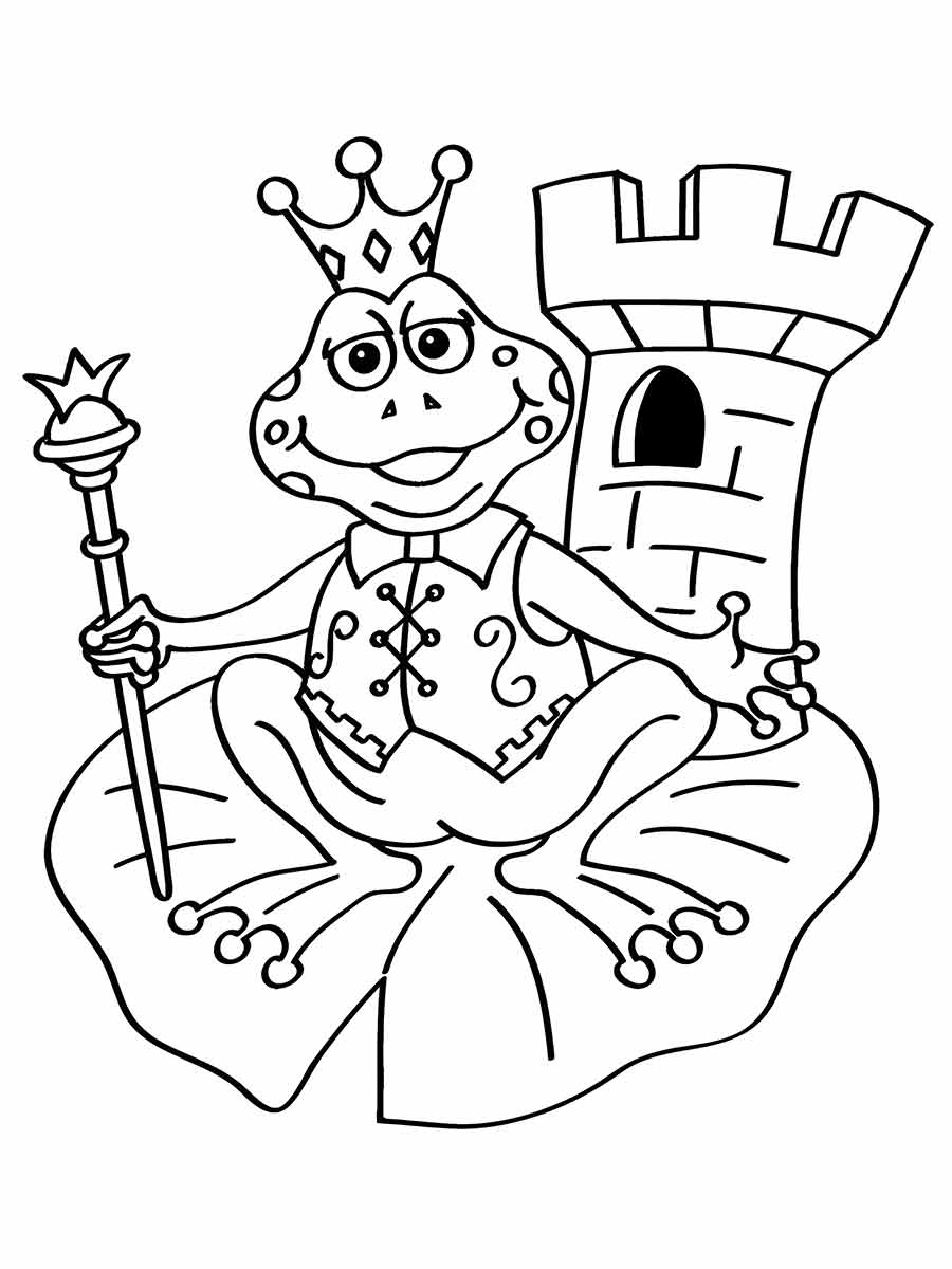 Frog coloring pages (38)