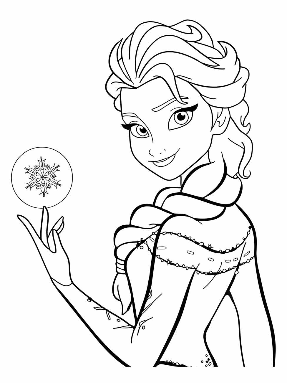 Frozen coloring page (101)