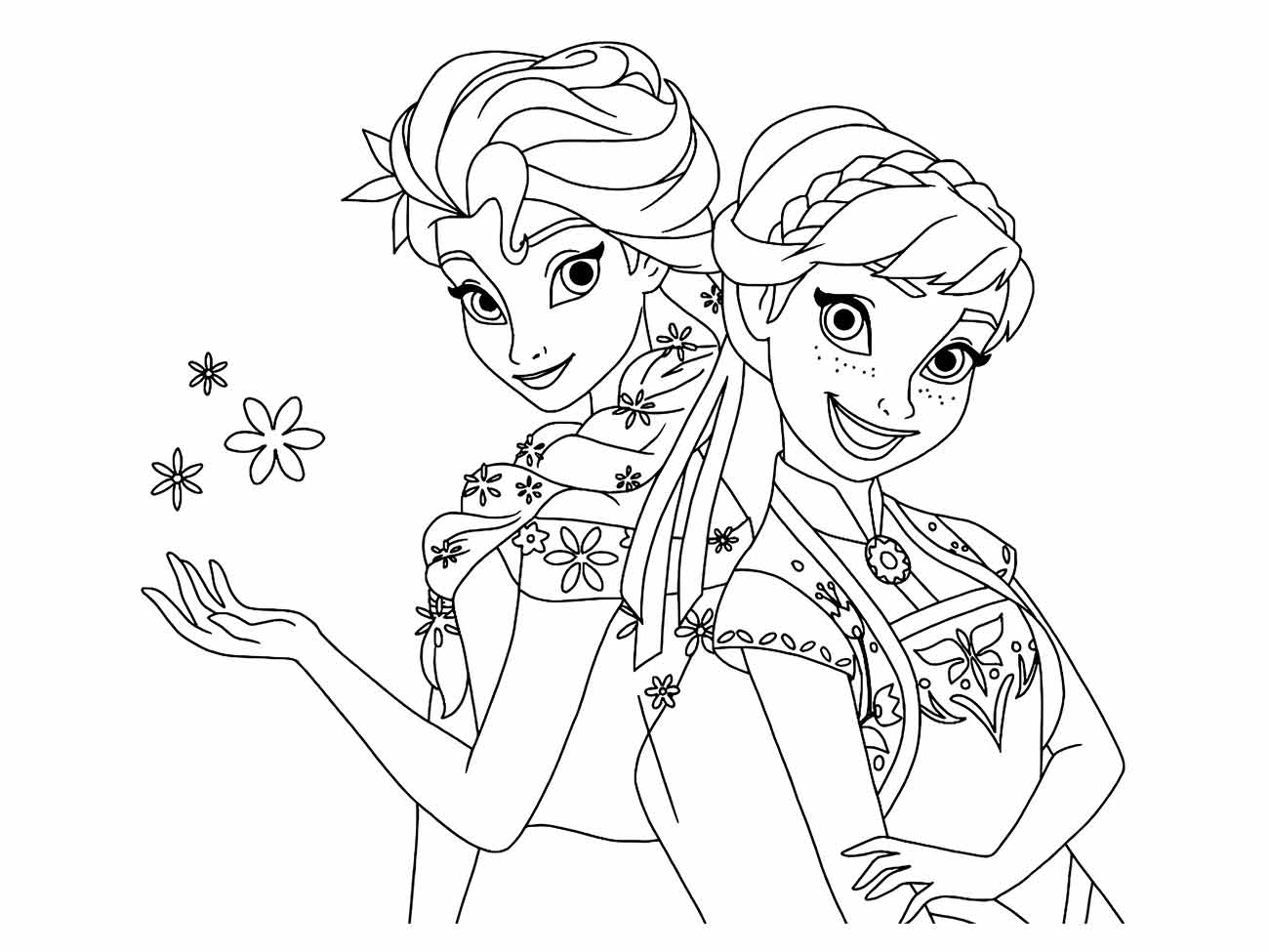 Frozen coloring page (28)