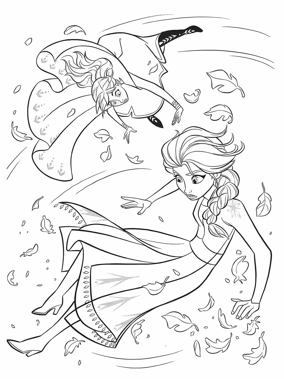 Frozen coloring page (34)