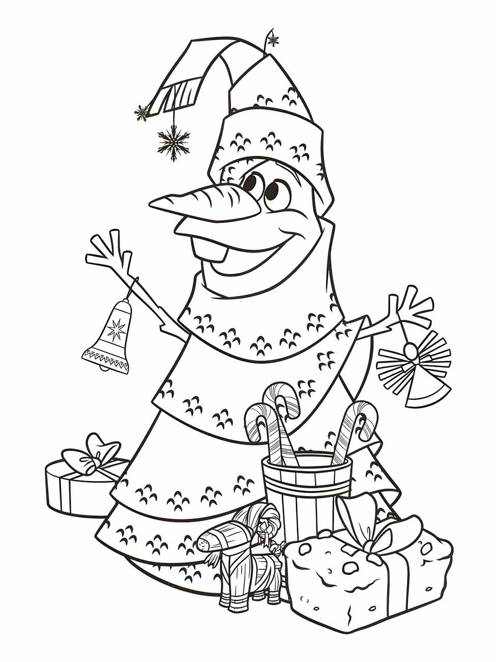 Frozen coloring page (52)