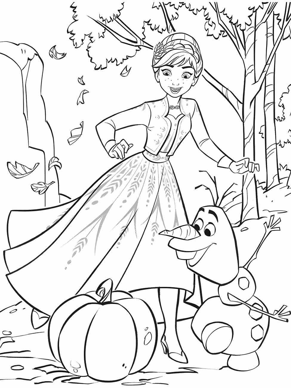 Frozen coloring page (59)