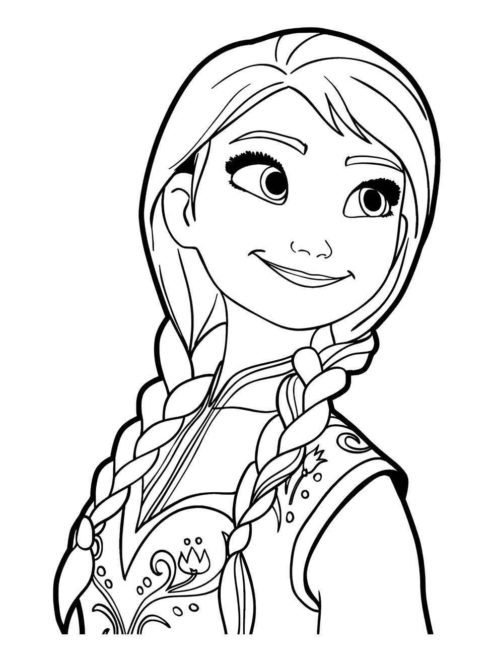 Frozen coloring page (66)