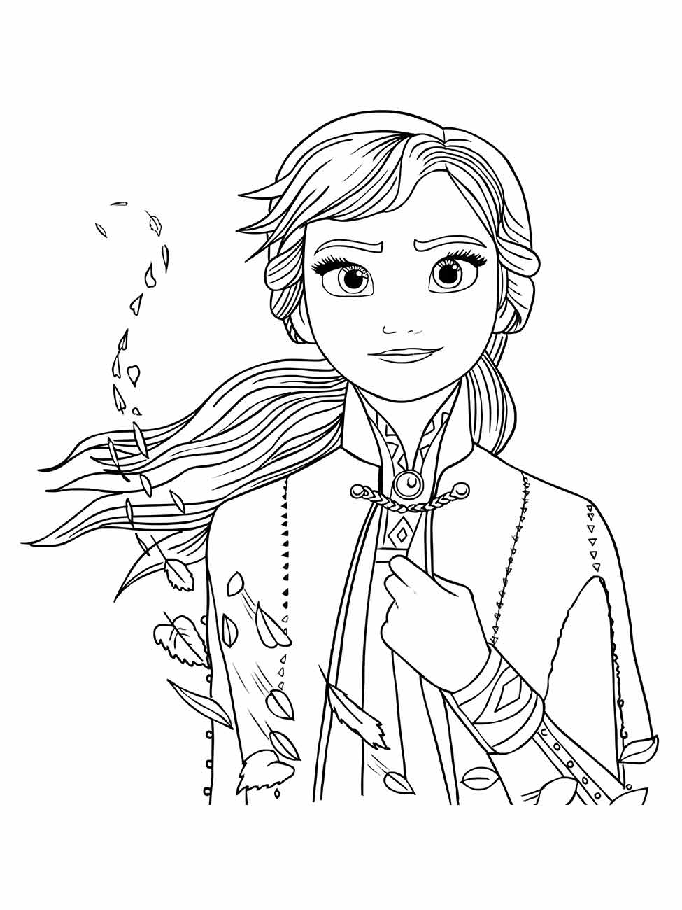 Frozen coloring page (67)