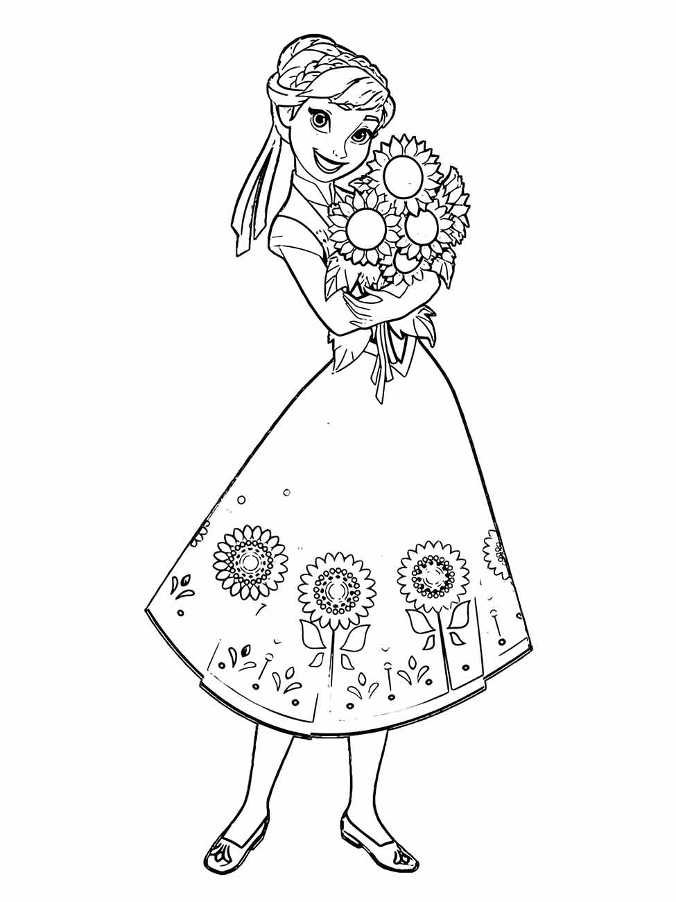 Frozen coloring page (70)