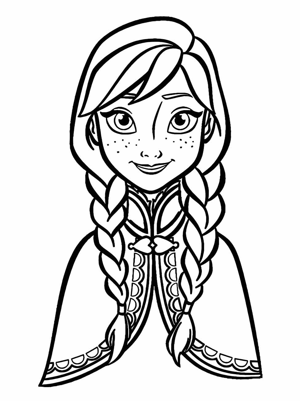 Frozen coloring page (74)