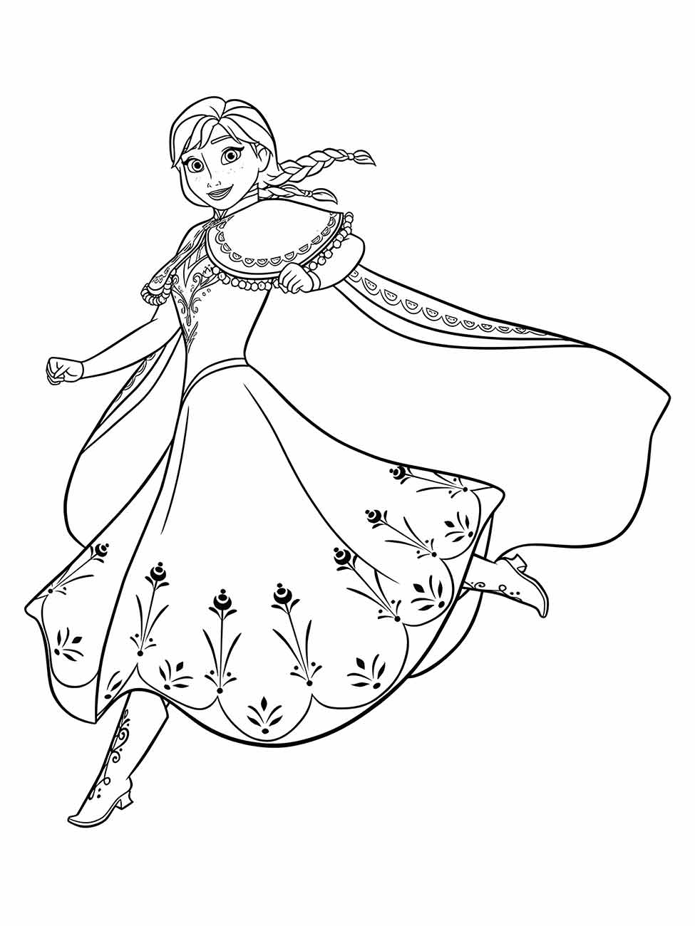 Frozen coloring page (75)