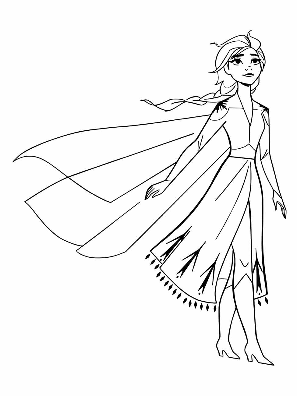 Frozen coloring page (83)