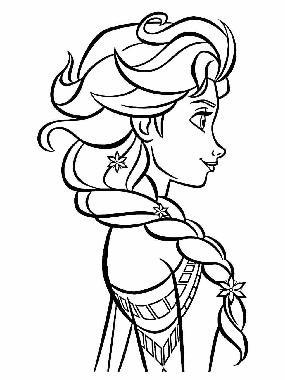 Frozen coloring page (85)