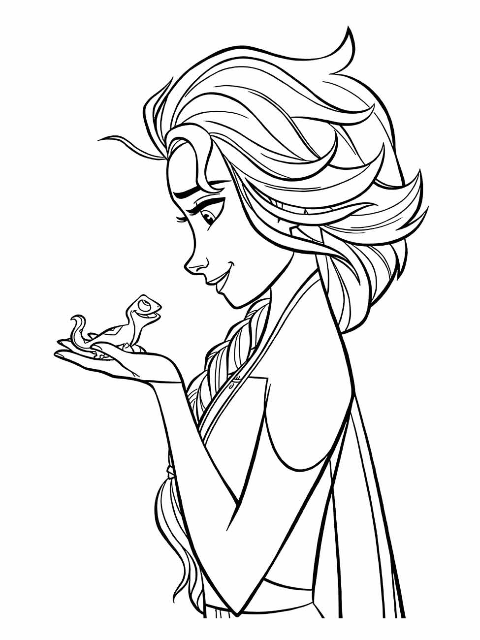 Frozen coloring page (88)