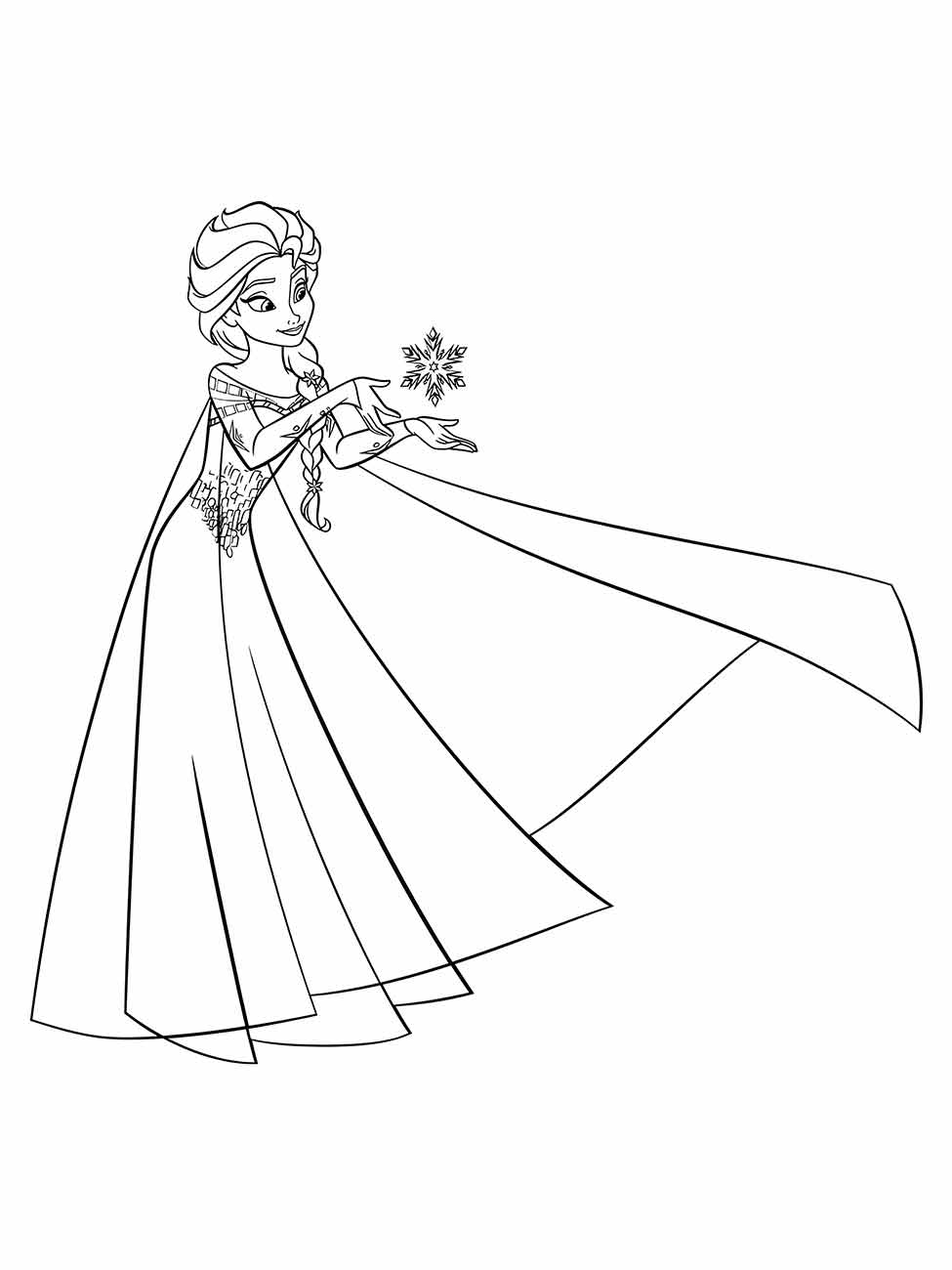 Frozen coloring page (92)