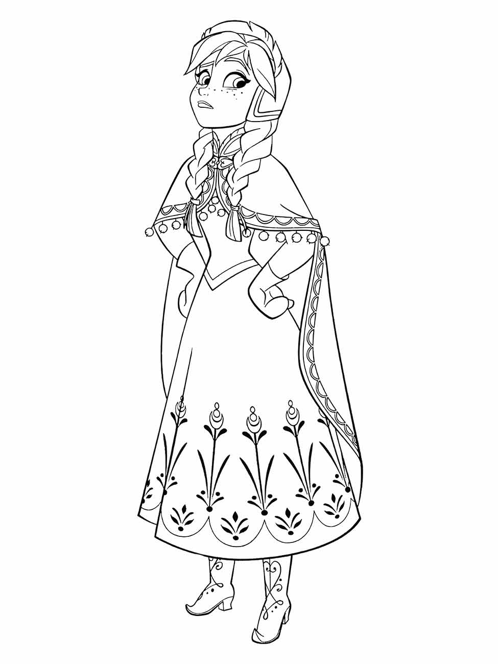 Frozen coloring page (97)